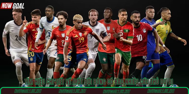 Tìm hiểu chi tiết về một đội bóng có bao nhiêu cầu thủ dự bị